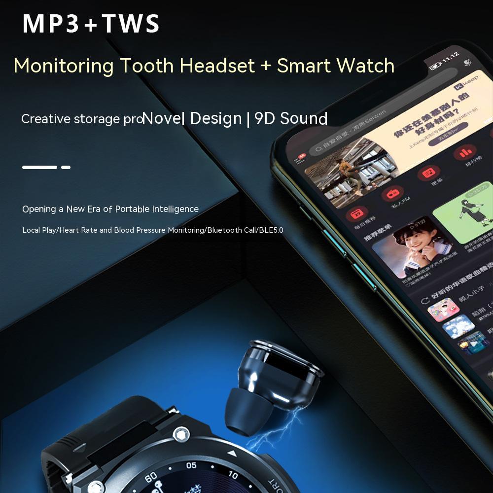 LEMFO T92 Smart Watch Sports + Bluetooth Headset