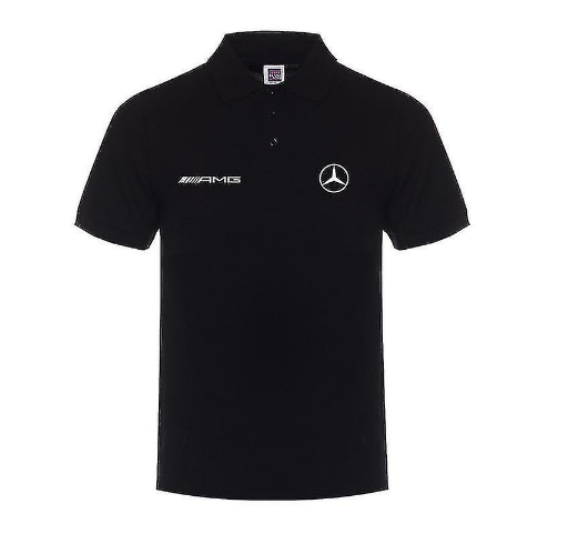 Mercedes-Benz Amg Lapel Polo Shirt