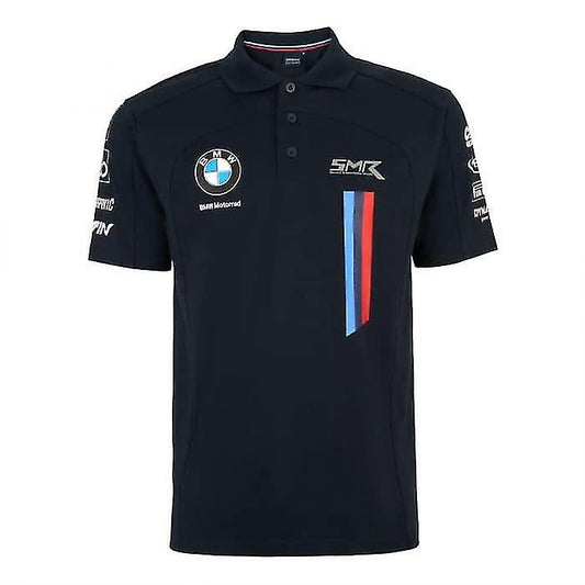 GOJOY Summer Bmw Motorcycle Clothing Quick Dry Breathable Short Sleeve Polo Shirt