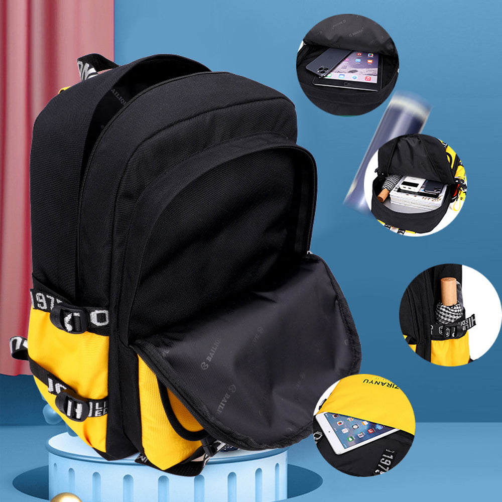 Trolley school bag big wheel climbing stairs backpack elementary school backpack