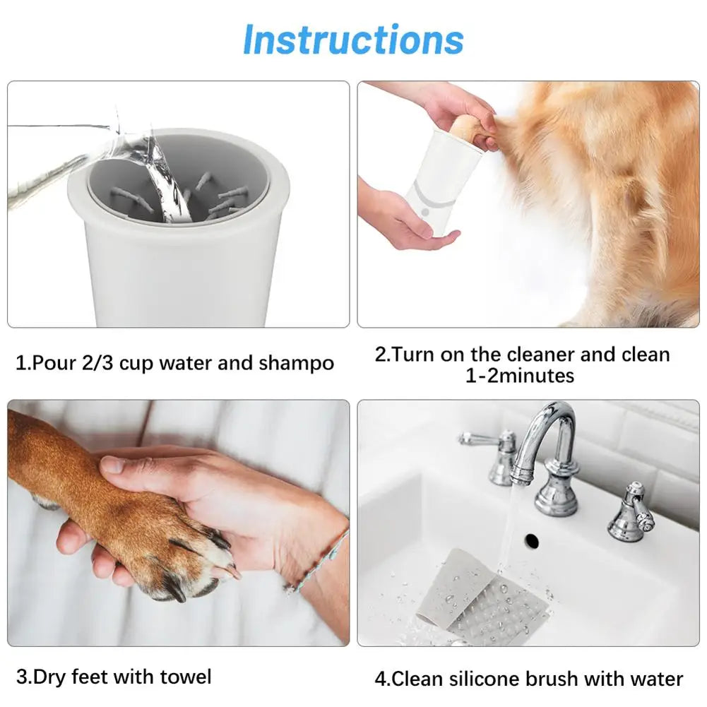 Automatic Paw Cleaner